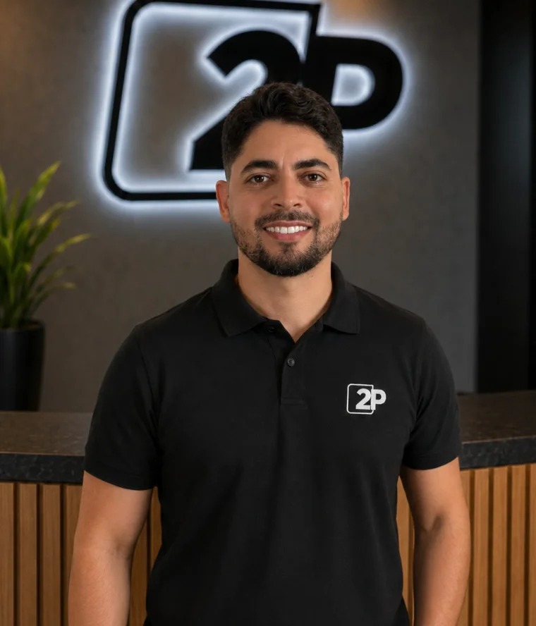 Caio Guimarães, especialista em operações de recarga da 2P